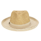 Mens Two Tone Ultrabraid Rolled Brim Fedora