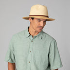 Mens Two Tone Ultrabraid Fedora