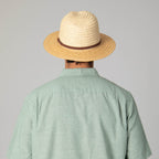 Mens Two Tone Ultrabraid Fedora