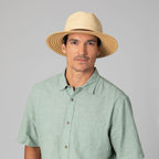 Mens Two Tone Ultrabraid Fedora