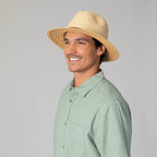 Mens Two Tone Ultrabraid Fedora