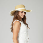 Women's Water Repellent Striped Floppy