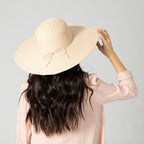 Women's Water Repellent Floppy Hat with Tie