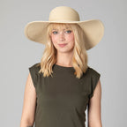 Women's Water Repellent Floppy Hat with Tie