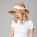 Women's Ultrabraid Fold Back Bow Sun Hat