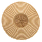 Wide Brim Floppy Sun Hat with Gold Lurex (UBL6836)