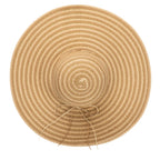 Wide Brim Floppy Sun Hat with Gold Lurex (UBL6836)