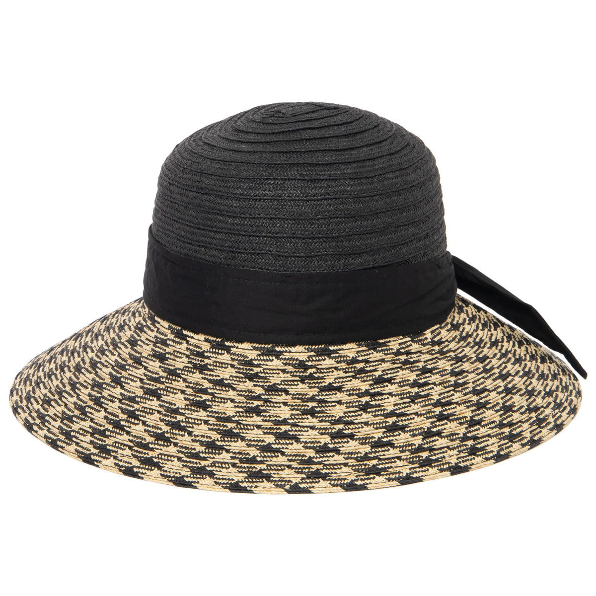 Women's Contrast Round Crown Sun Hat