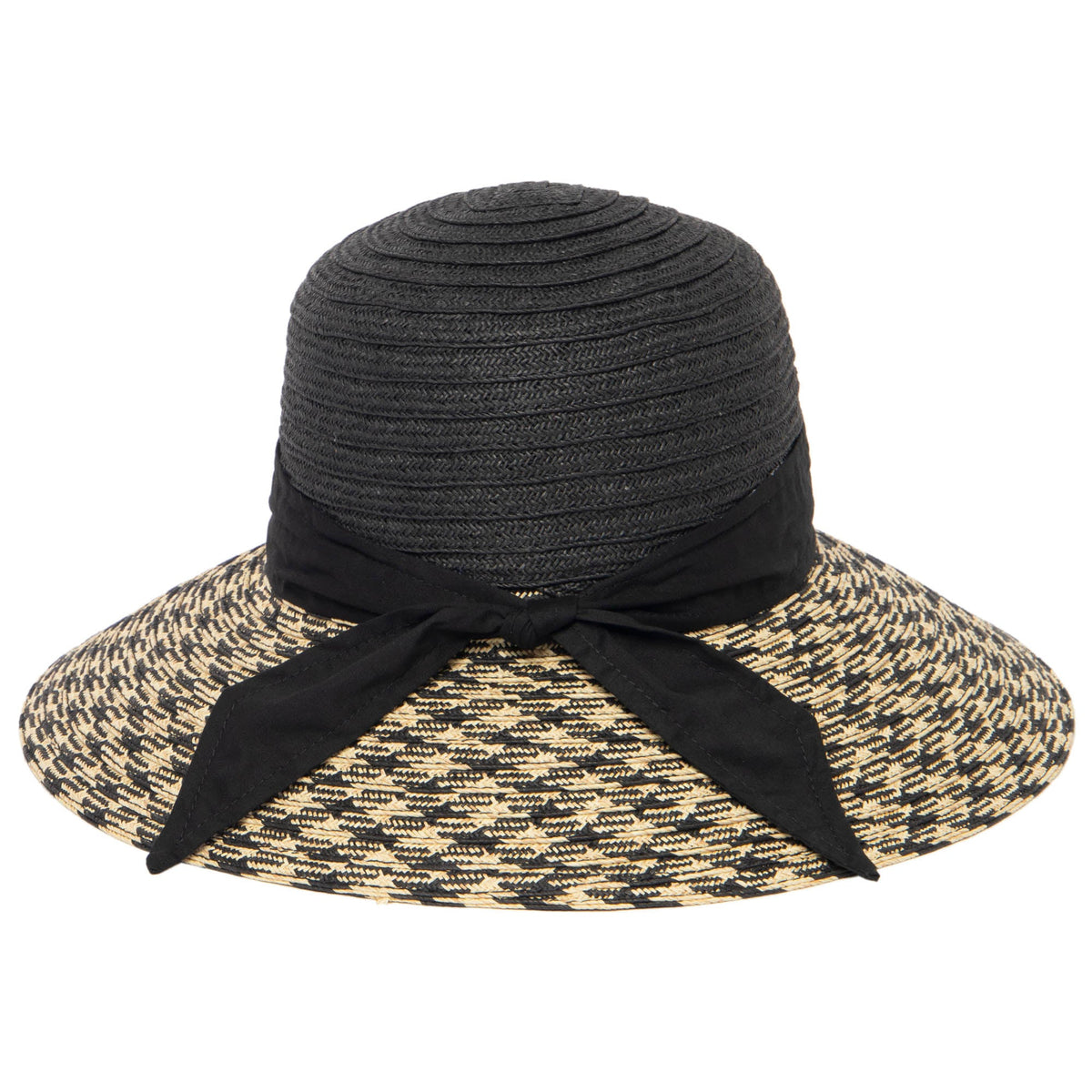 Women's Contrast Round Crown Sun Hat
