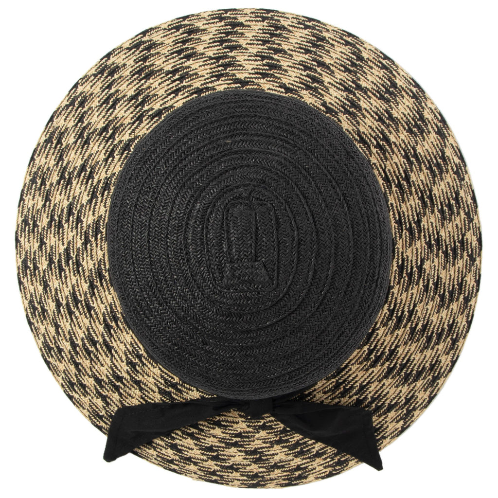 Women's Contrast Round Crown Sun Hat