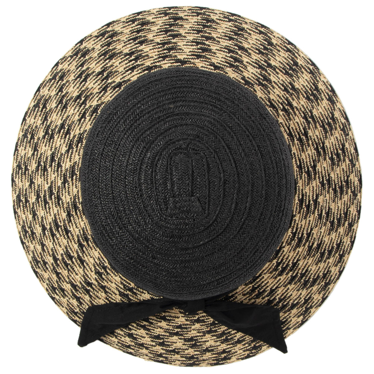 Women's Contrast Round Crown Sun Hat