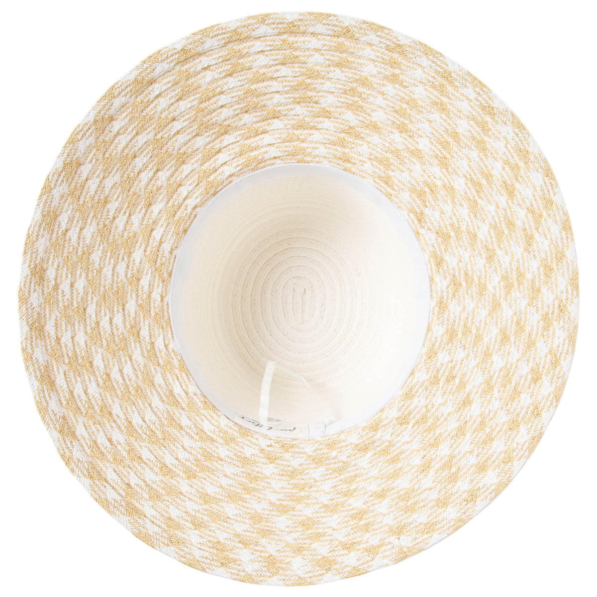 Women's Contrast Round Crown Sun Hat