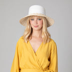 Women's Contrast Round Crown Sun Hat