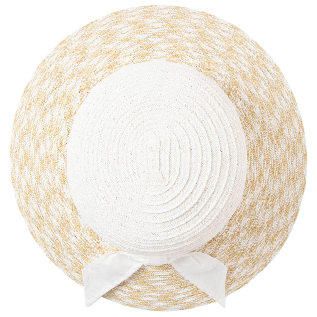 Women's Contrast Round Crown Sun Hat