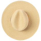 Flora - Mixed Ultrabraid Fedora with Floral Band
