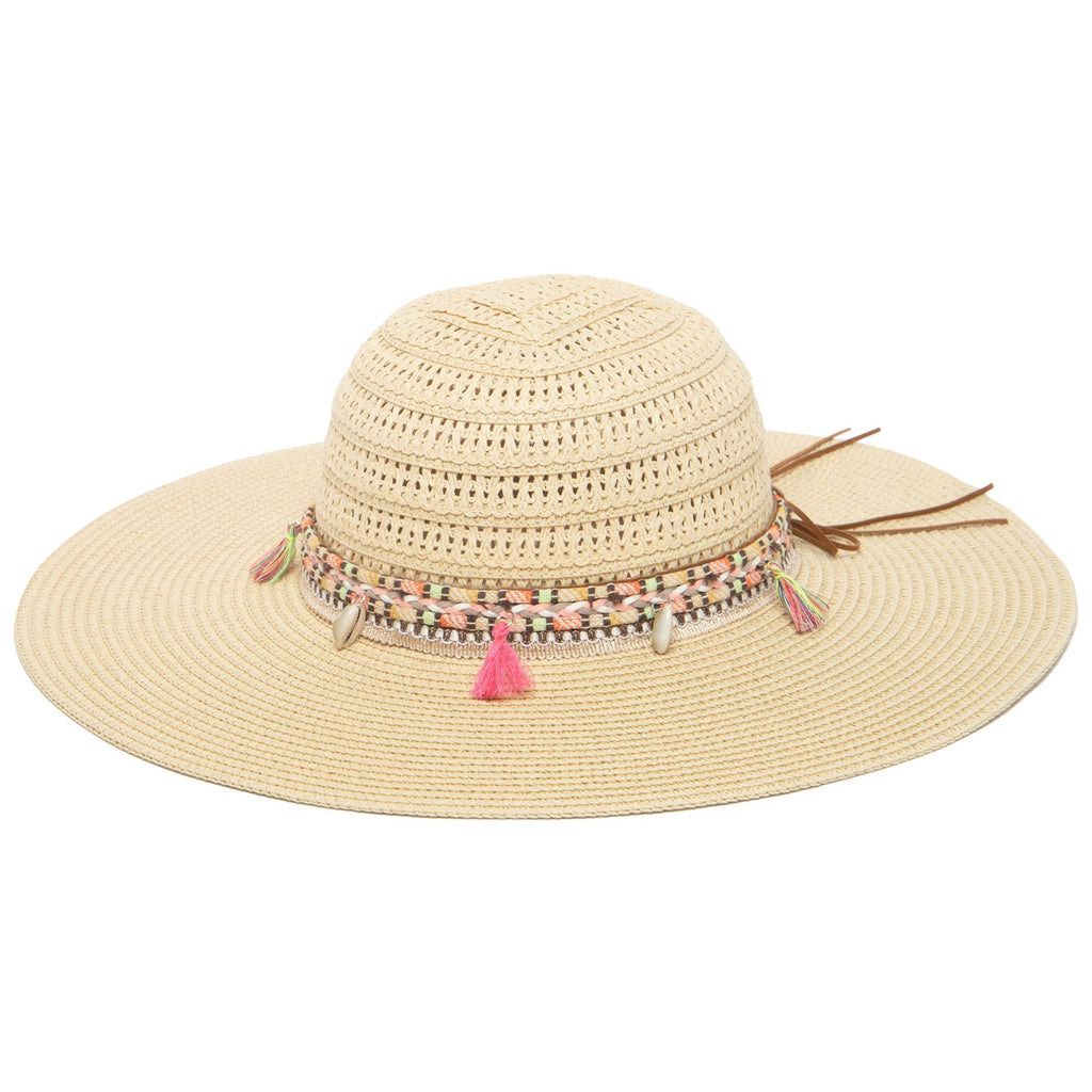 Maria - Open Weave Pattern Sun Hat