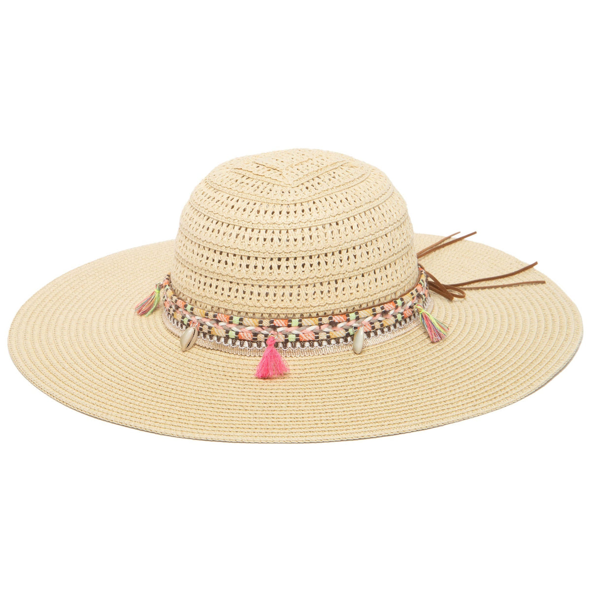 Maria - Open Weave Pattern Sun Hat