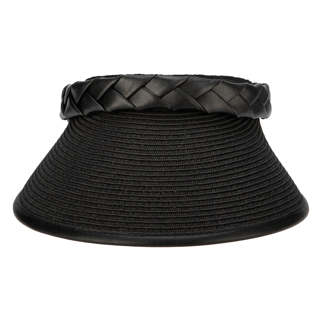Looker Visor - Women's Ultrabraid Visor with Faux Braided Band