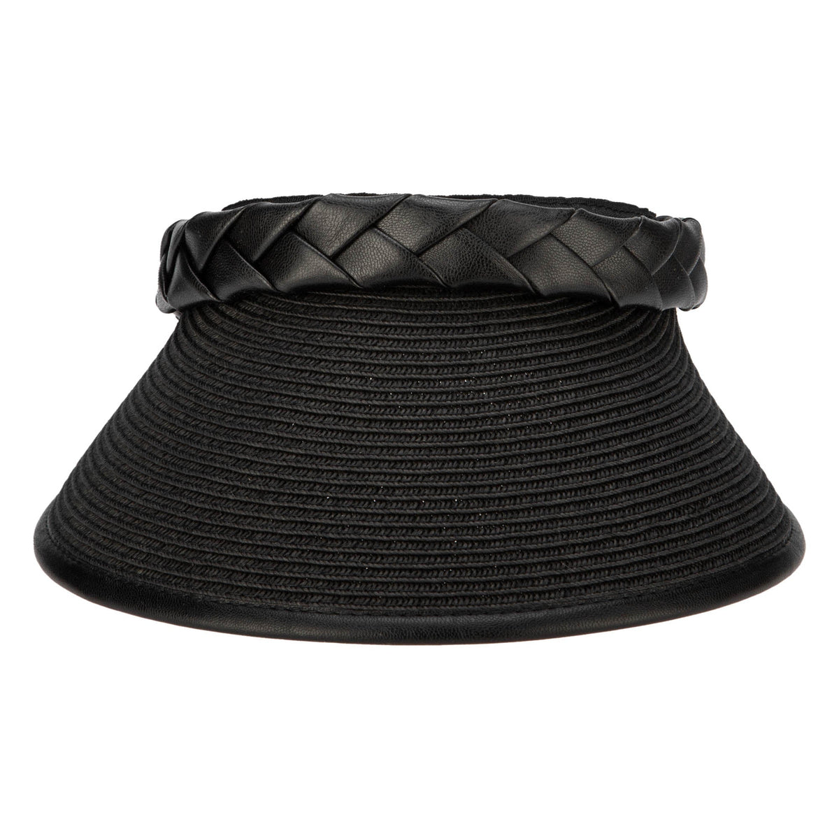 Looker Visor - Women's Ultrabraid Visor with Faux Braided Band