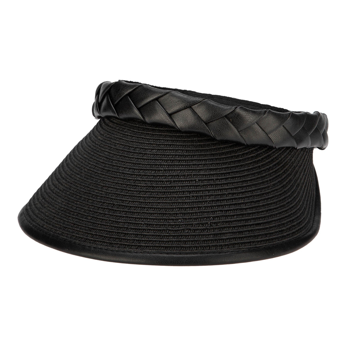Looker Visor - Women's Ultrabraid Visor with Faux Braided Band