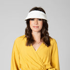 Looker Visor - Women's Ultrabraid Visor with Faux Braided Band