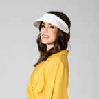 Looker Visor - Women's Ultrabraid Visor with Faux Braided Band