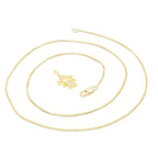 Girl Cubic Zirconia Pendant With Necklace Set 14K Gold Filled