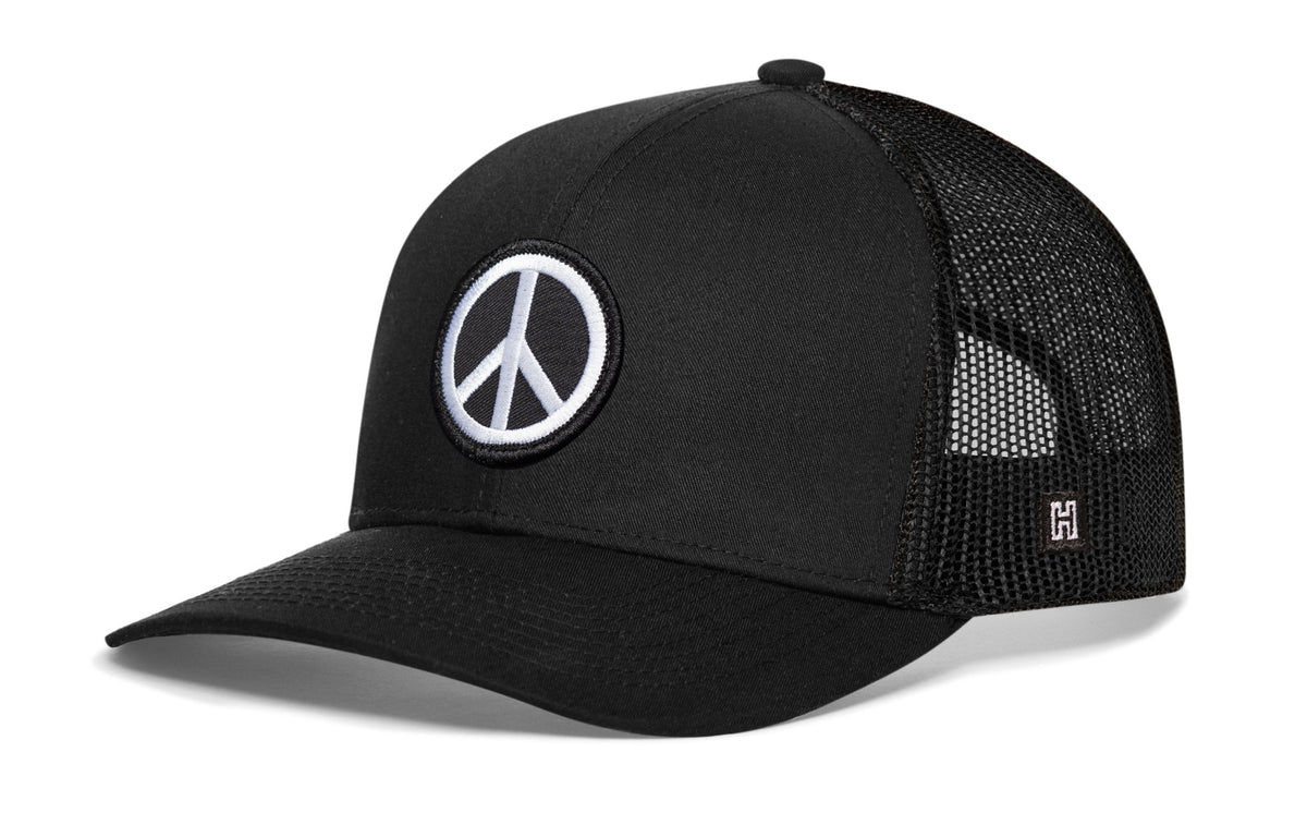 Peace Sign Trucker Hat  |  Snapback
