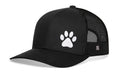 Paw Print Trucker Hat  |  Dog Snapback