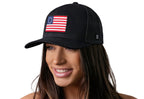 Betsy Ross Flag Trucker Hat  |  USA Snapback