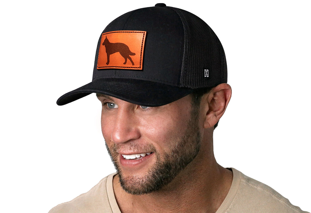 German Shepherd Trucker Hat  |  Dog Breed Snapback