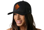 Campfire Trucker Hat  |  Leather Outdoors Snapback