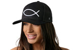 Jesus Fish Trucker Hat  |  Ichthys Snapback