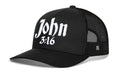 John 3:16 Trucker Hat  |  Christian Snapback