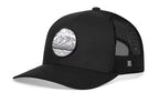 Circle Mountain and Trees Trucker Hat  |  Outdoors Snapback