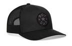 Boy Dad Trucker Leather Hat  |  Father's Day Snapback