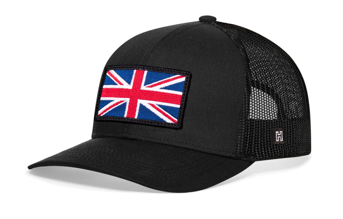 United Kingdom Flag Trucker Hat  |  British Snapback