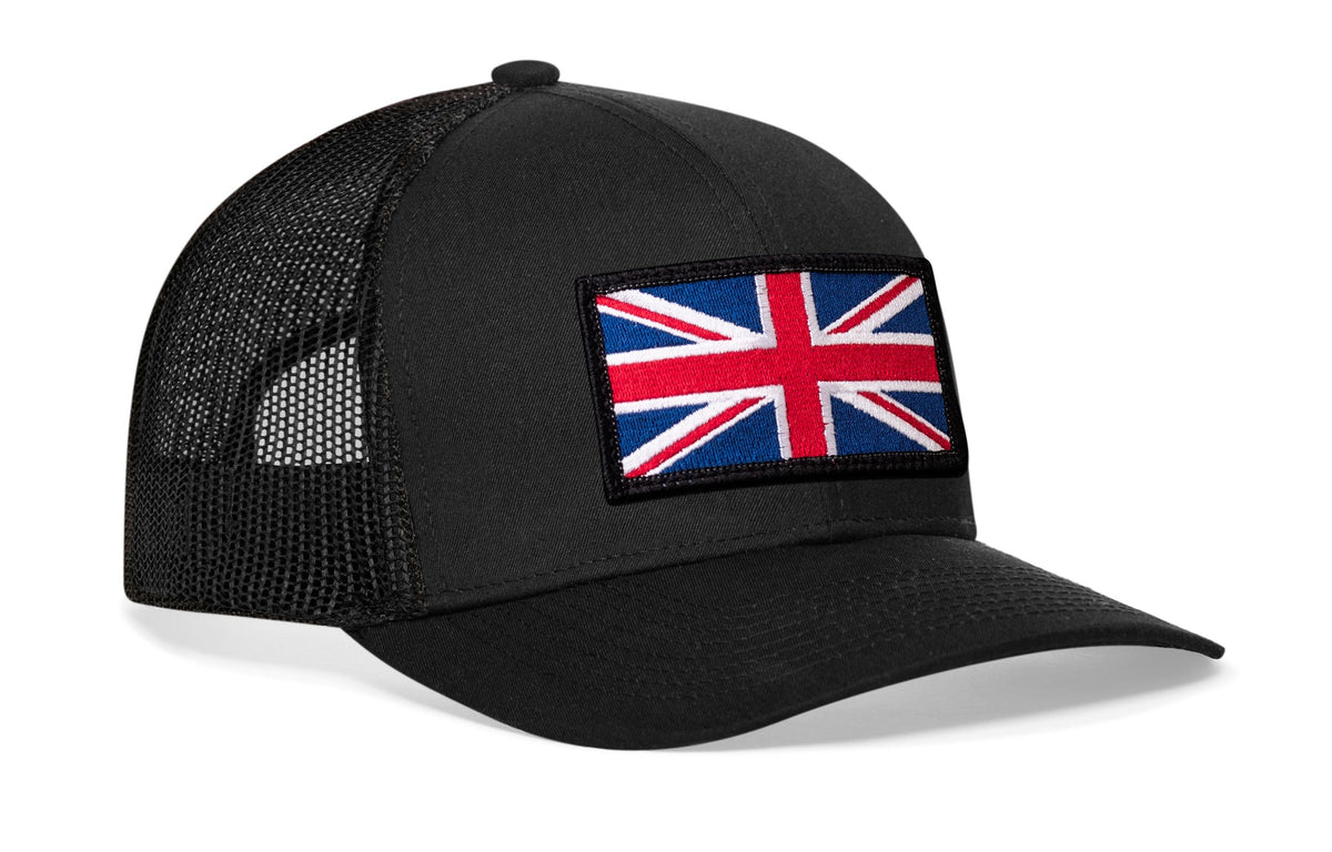 United Kingdom Flag Trucker Hat  |  British Snapback
