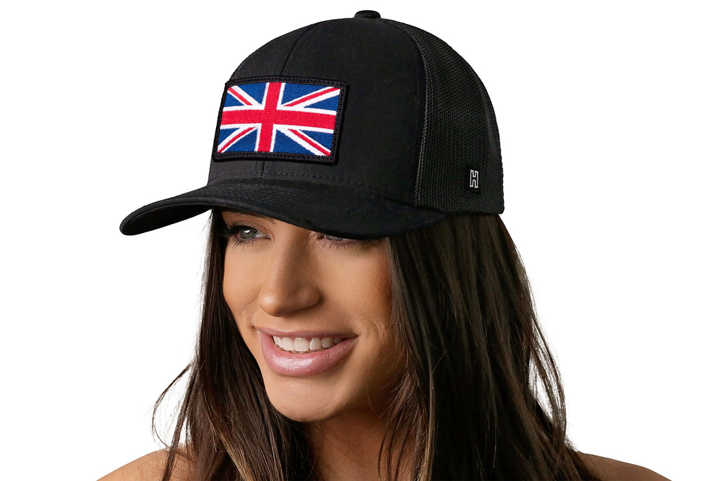 United Kingdom Flag Trucker Hat  |  British Snapback