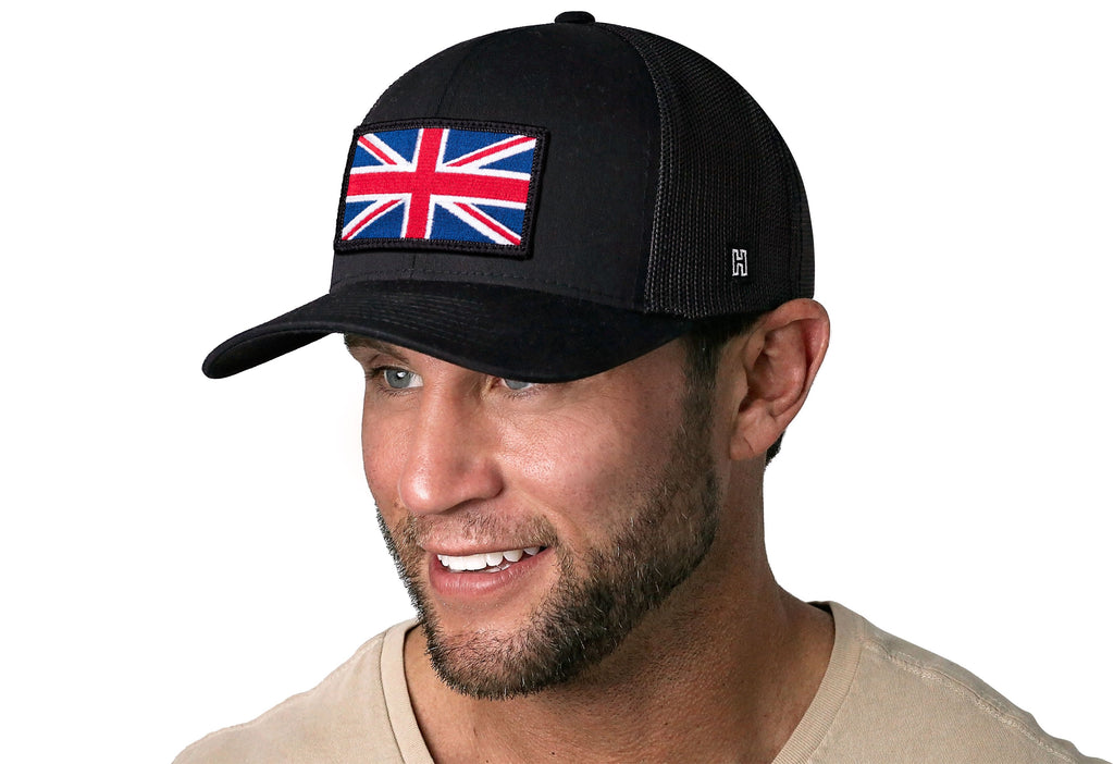 United Kingdom Flag Trucker Hat  |  British Snapback