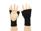 PalmFree™ Sun Gloves - Black - UPF 50+