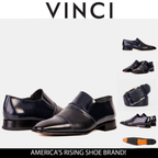 The Everest Navy Leather Cap Toe Dress Loafer Men Shoe