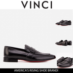 The Dorian Black Python & Baby Buffalo Leather Loafer Men Shoe