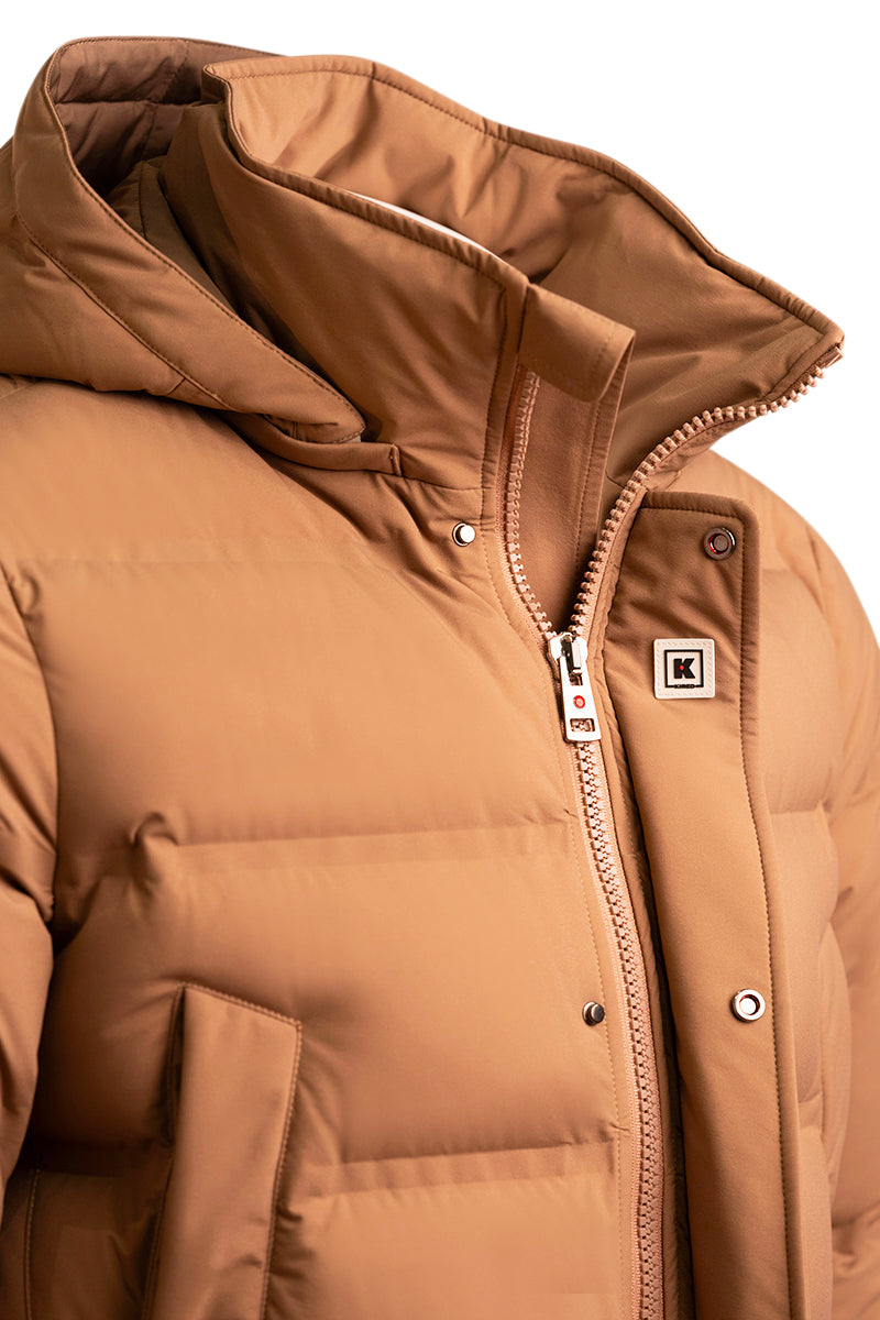 Kired by Kiton HEKLA Nylon-Goose Down Puffer Coat
