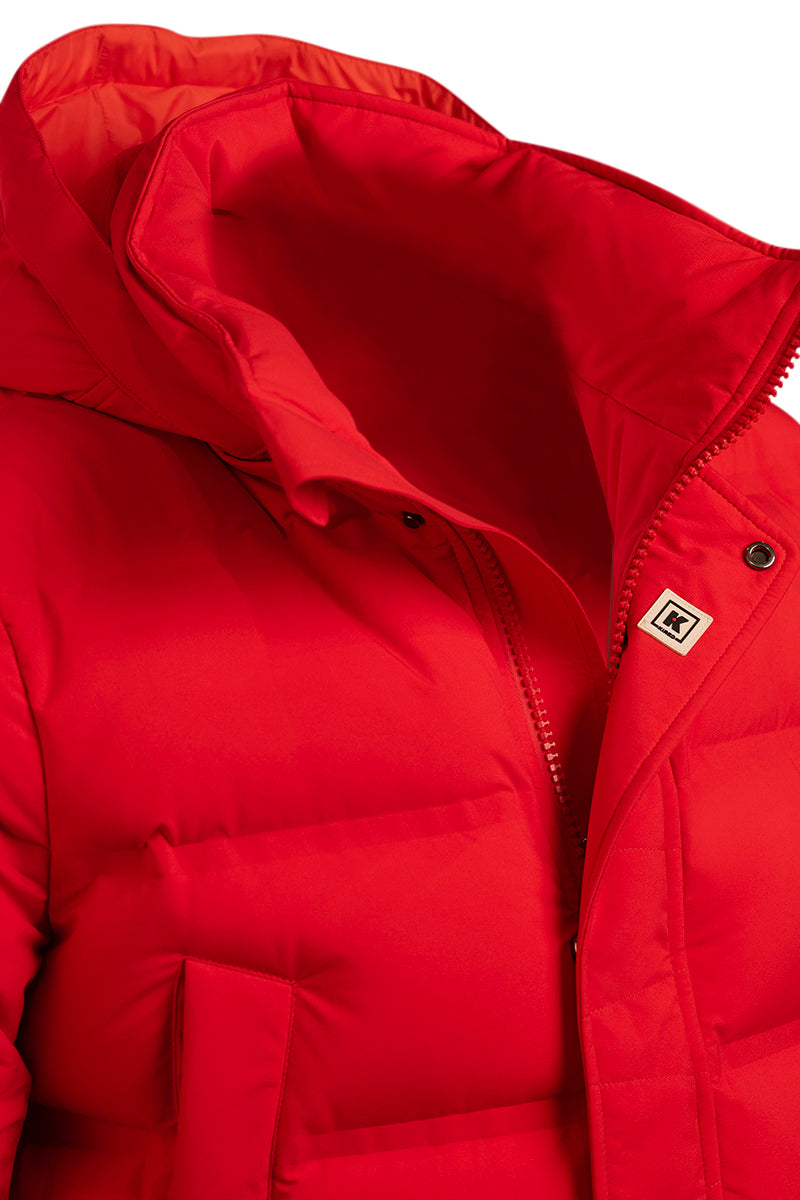 Kired by Kiton HEKLA Nylon-Goose Down Puffer Coat