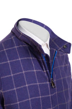 Carlo Barbera Beto Windowpane Cashmere Jacket