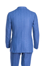 Sartorio Pinstripe Virgin Wool-Cotton-Cashmere Suit