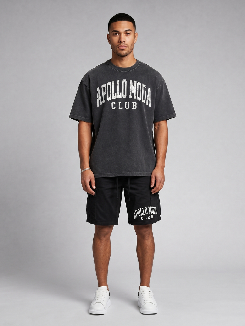 Club Washed Gradient Oversized Tee