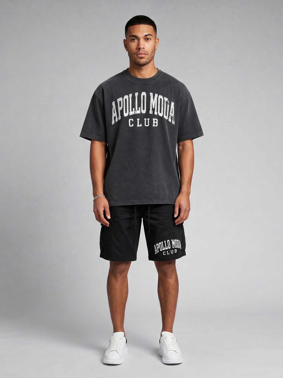 Club Washed Gradient Oversized Tee