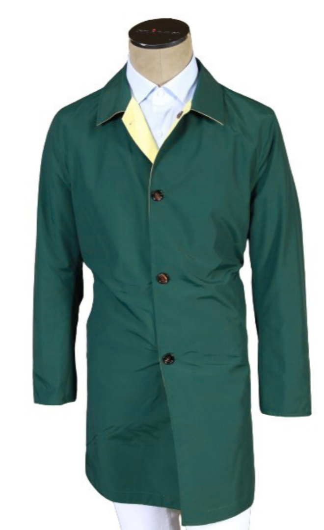 Kired by Kiton Ben Reversible Raincoat